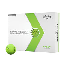 Load image into Gallery viewer, Callaway Supersoft Matte Golf Balls - Dozen 2024 - Green
 - 1