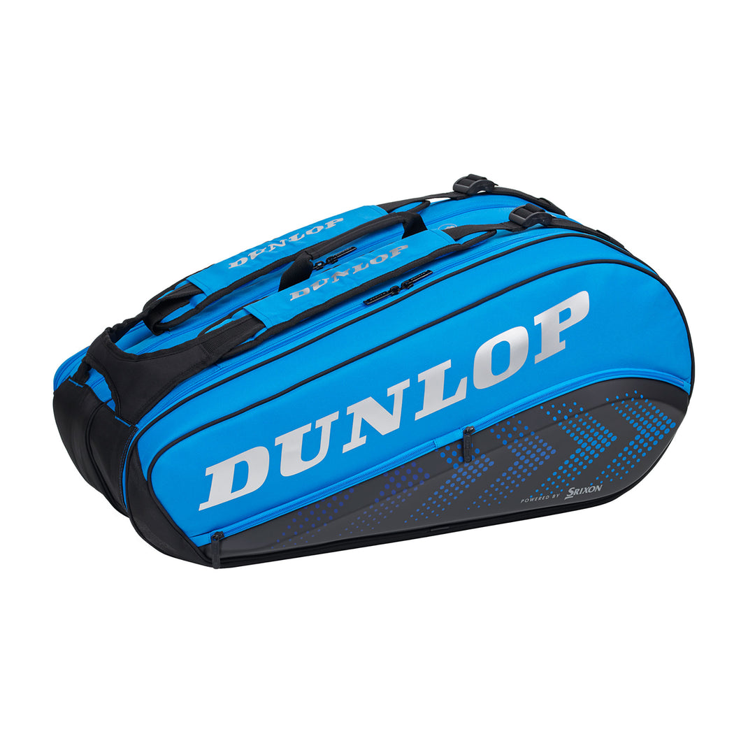 Dunlop FX-Perform Black/Blue 8-Racquet Tennis Bag - Black/Blue