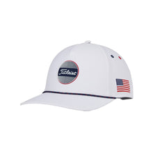 Load image into Gallery viewer, Titleist Boardwalk Rope Mens Golf Hat - Stars N Stripes/One Size
 - 13