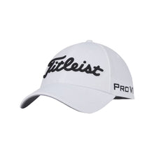 Load image into Gallery viewer, Titleist Tour Elite Mens Golf Hat - White/Black/L/XL
 - 1