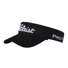 Load image into Gallery viewer, Titleist Tour Perf Staff Collection Mns Golf Visor - Black/One Size
 - 1