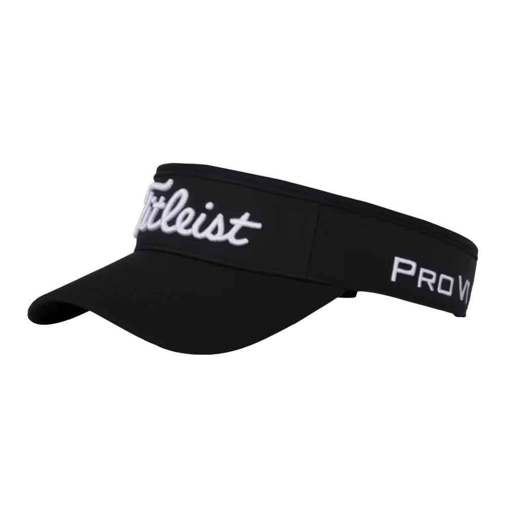 Titleist Tour Perf Staff Collection Mns Golf Visor - Black/One Size