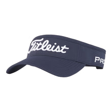 Load image into Gallery viewer, Titleist Tour Perf Staff Collection Mns Golf Visor - Navy/White/One Size
 - 5