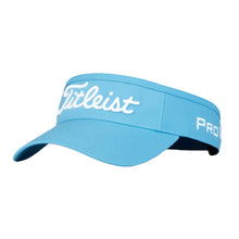 Load image into Gallery viewer, Titleist Tour Perf Staff Collection Mns Golf Visor - Niagara/White/One Size
 - 7