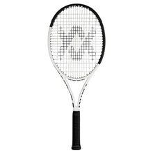 Load image into Gallery viewer, Volkl Team Speed Blk/Wht Pre-Strung Tennis Racquet - 102/4 5/8/27
 - 1