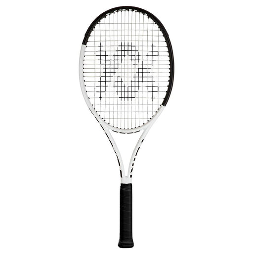 Volkl Team Speed Blk/Wht Pre-Strung Tennis Racquet - 102/4 5/8/27