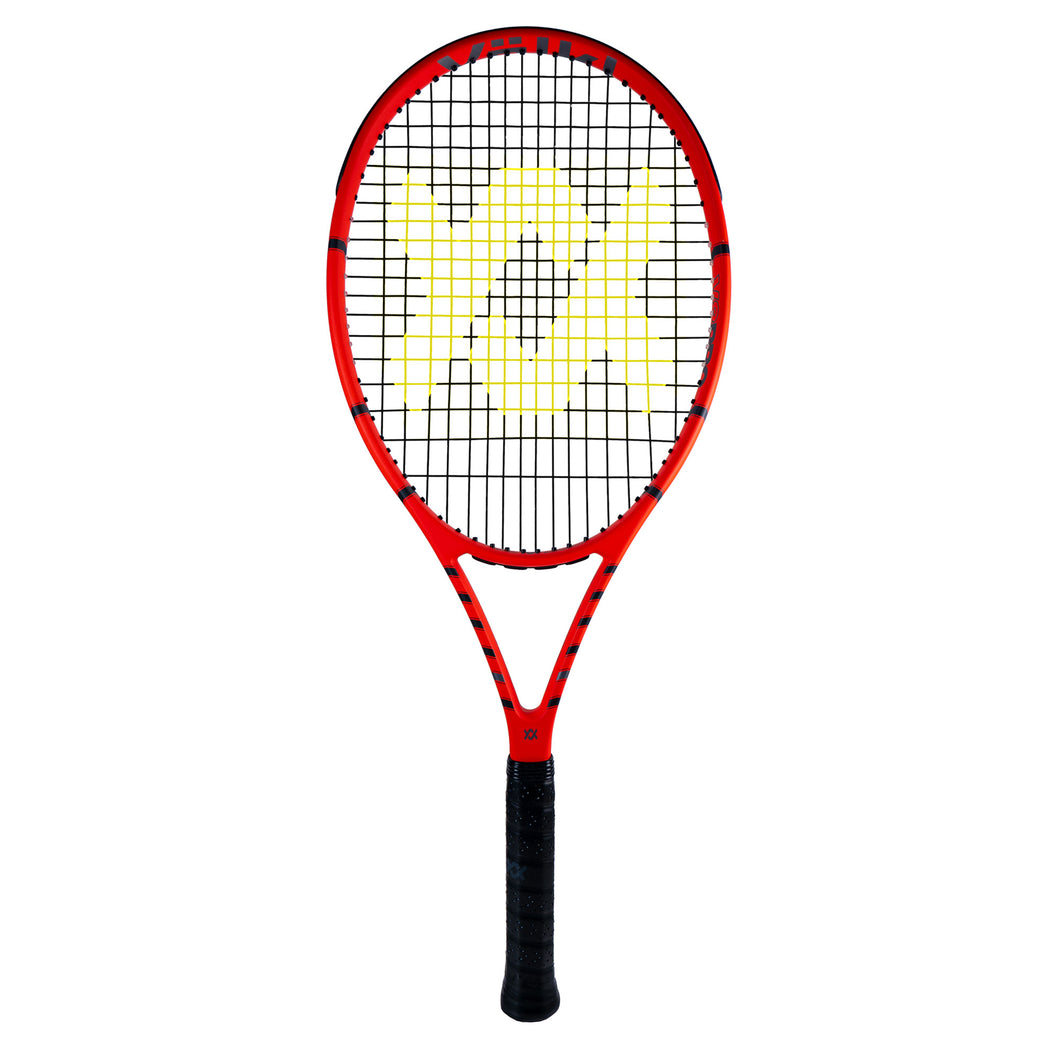 Volkl V8 Pro Red Unstrung Tennis Racquet 2023 - 100/4 1/2/27
