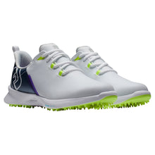 Load image into Gallery viewer, FootJoy Fuel Sport Spikeless Womens Golf Shoes - Navy/Wht/Green/B Medium/10.0
 - 1
