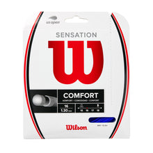 Load image into Gallery viewer, Wilson Sensation Blue 16g Tennis String - Blue
 - 1