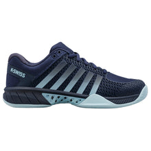 Load image into Gallery viewer, K-Swiss Express Light Womens Pickleball Shoes - Blackiris/Blue/B Medium/8.5
 - 8