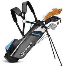 Load image into Gallery viewer, TaylorMade Rory 8+ Jr LH Carry Complete Golf Set - 7-10 YRS/Blue
 - 1