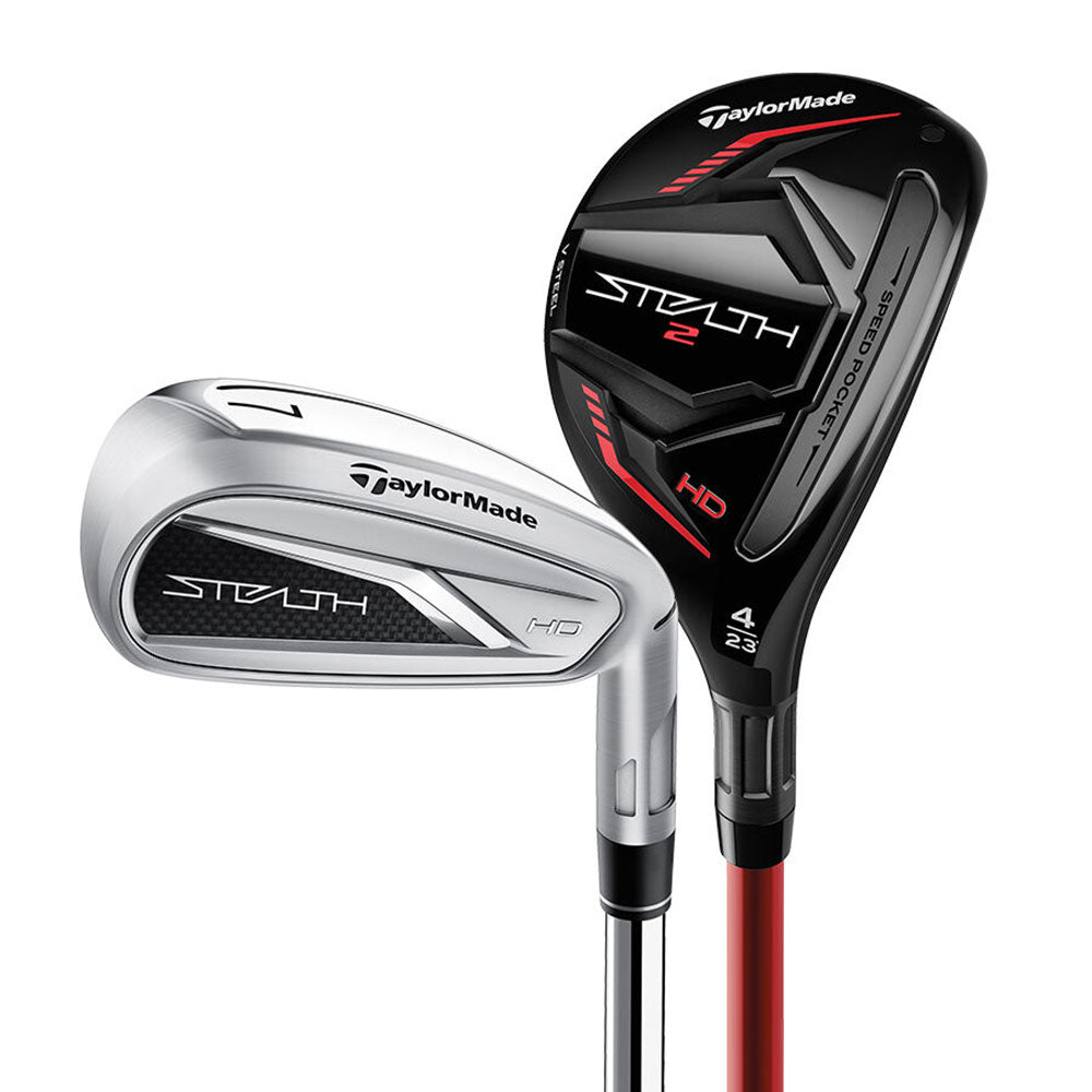 TaylorMade Stealth HD Right Hand Womens Combo Set - 4H 5H 6-PW/Graphite/Ladies