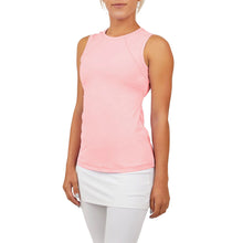 Load image into Gallery viewer, Sofibella UV Colors Womens Sleeveless Tennis Sh - Bubble/2X
 - 1