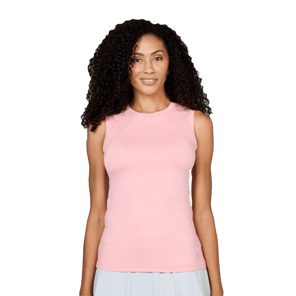 Sofibella UV Colors Womens Sleeveless Tennis Sh - Bubble/2X