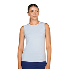 Load image into Gallery viewer, Sofibella UV Colors Womens Sleeveless Tennis Sh - Stone/2X
 - 6