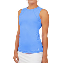Load image into Gallery viewer, Sofibella UV Colors Womens Sleeveless Tennis Sh - Valley Blue/2X
 - 10