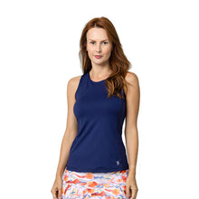 Load image into Gallery viewer, Sofibella UV Colors Womens Tennis Tank - Navy/2X
 - 9