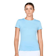 Load image into Gallery viewer, Sofibella UV Colors SS Wmns Tennis Shirt - Cloud/2X
 - 6