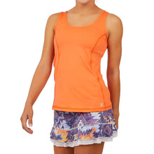 Load image into Gallery viewer, Sofibella UV Colors X Womens Tennis Tank - Nectarine/XL
 - 23