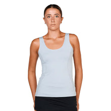 Load image into Gallery viewer, Sofibella UV Colors X Womens Tennis Tank - Stone/XL
 - 29