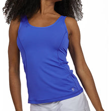 Load image into Gallery viewer, Sofibella UV Colors X Womens Tennis Tank - Valley Blue/XL
 - 37