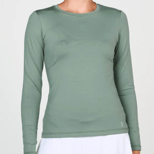 Sofibella UV Colors Womens LS Tennis Shirt