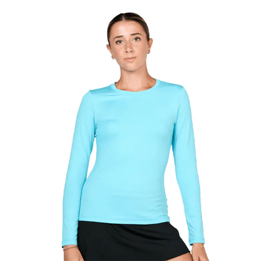 Sofibella UV Colors Womens LS Tennis Shirt - Baby Boy/2X