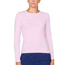 Load image into Gallery viewer, Sofibella UV Colors Womens LS Tennis Shrt - Cotton Candy/2X
 - 6