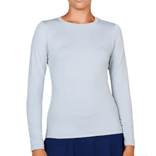 Load image into Gallery viewer, Sofibella UV Colors Womens LS Tennis Shrt - Stone/2X
 - 14