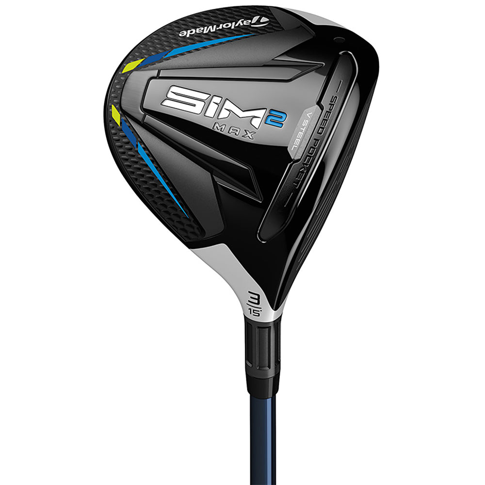 TaylorMade SIM2 Max Right Hand Mens Fairway Wood - 5/Ventus Blue/Stiff