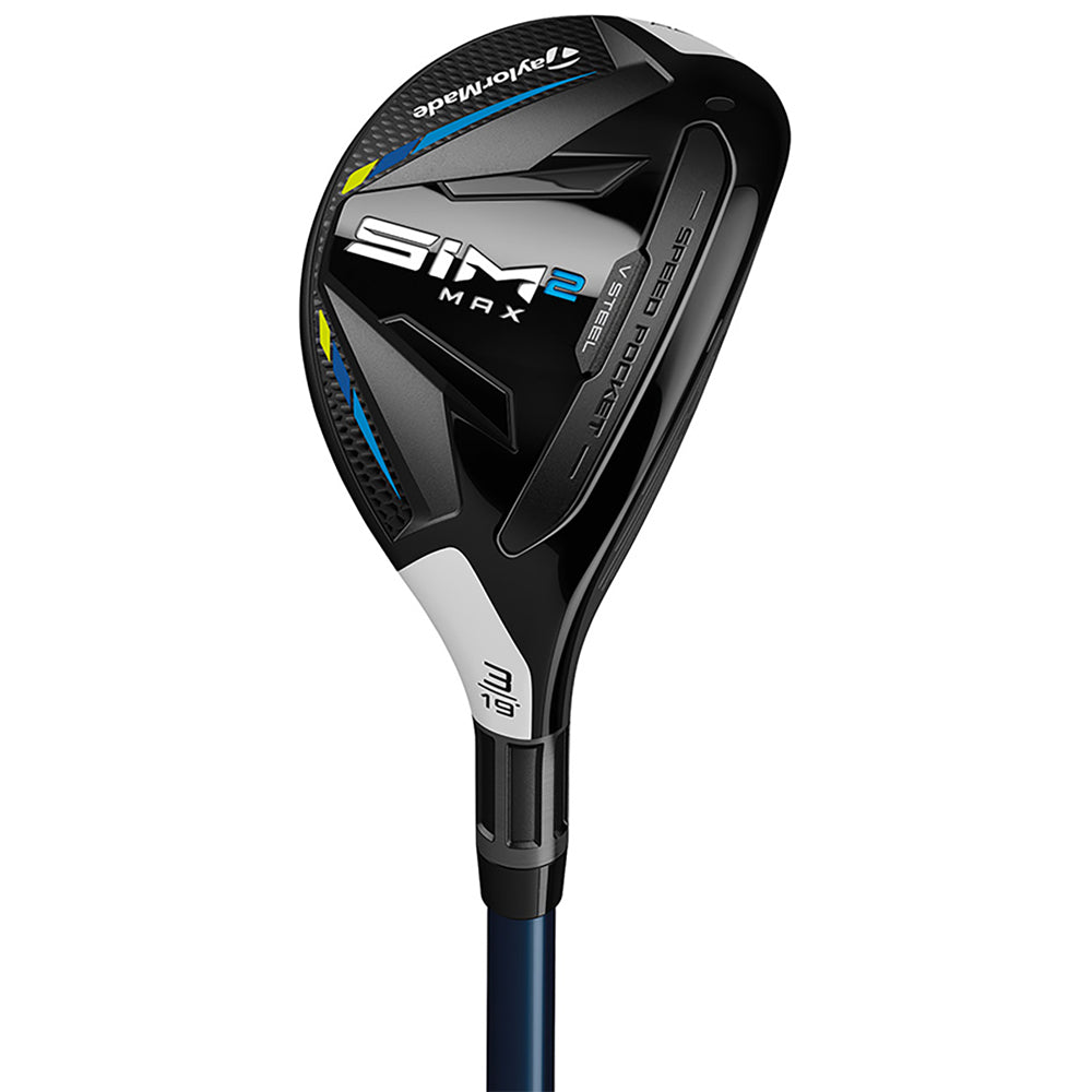 TaylorMade SIM2 Max Rescue Mens Right Hand Hybrid - 4/Ventus Blue/Stiff