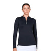Sofibella  Womens 1/4 Zip Golf Shirt