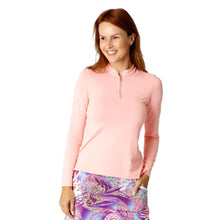 Load image into Gallery viewer, Sofibella  Womens 1/4 Zip Golf Shirt - Bubble/2X
 - 3