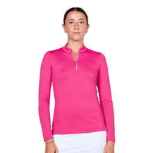 Load image into Gallery viewer, Sofibella  Womens 1/4 Zip Golf Shirt - Girly/2X
 - 10