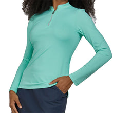 Load image into Gallery viewer, Sofibella  Womens 1/4 Zip Golf Shirt - Mint/2X
 - 6