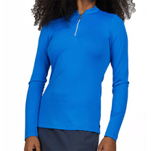 Load image into Gallery viewer, Sofibella  Womens 1/4 Zip Golf Shirt - Ocean/2X
 - 8