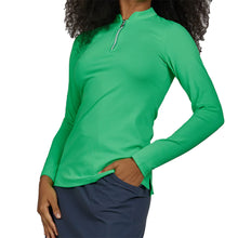 Load image into Gallery viewer, Sofibella  Womens 1/4 Zip Golf Shirt - Sprout/2X
 - 10