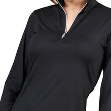 Load image into Gallery viewer, Sofibella Long Sleeve UV Feather Wmns Golf 1/4 Zip
 - 31