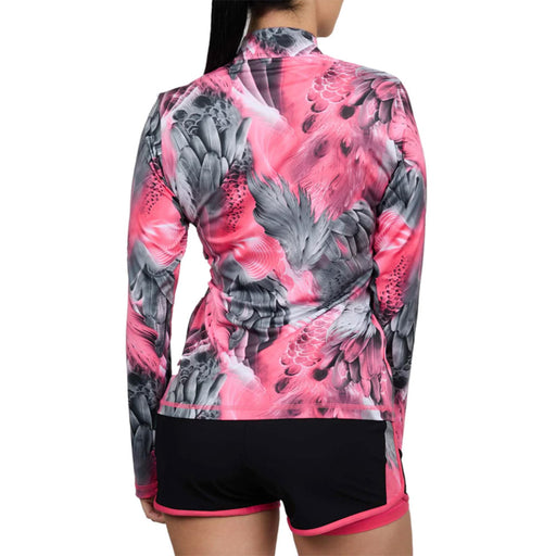 Sofibella Long Sleeve UV Feather Wmns Golf 1/4 Zip