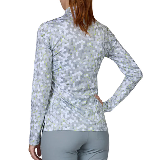 Sofibella Long Sleeve UV Feather Wmns Golf 1/4 Zip