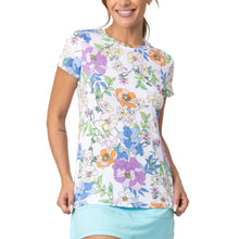 Load image into Gallery viewer, Sofibella UV Feather Womens Tennis SS Shirt - Splendid/XL
 - 10