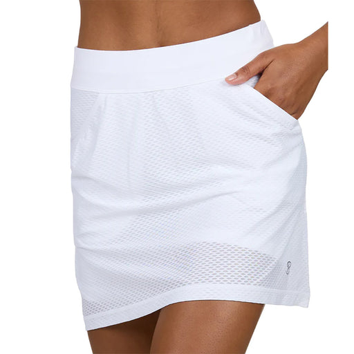 Sofibella Airflow 17in Womens Golf Skort - White/2X