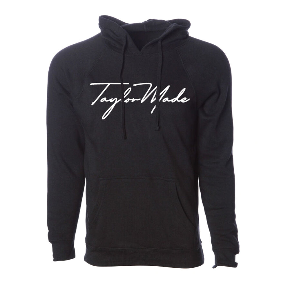 TaylorMade Script Mens Golf Hoodie - Black/XXL