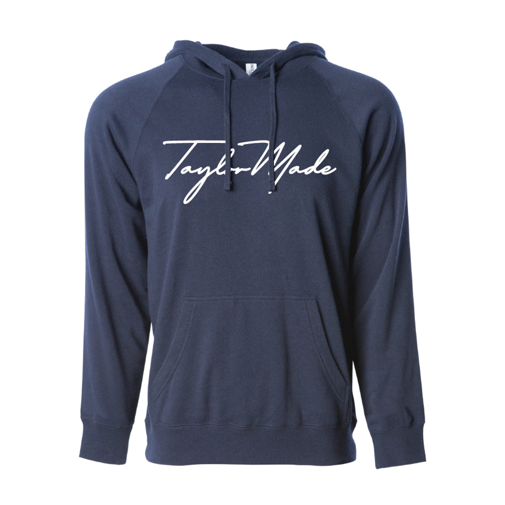 TaylorMade Script Mens Golf Hoodie - Navy/XXL