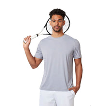 Load image into Gallery viewer, SB Sport Classic SS Mens Tennis Shirt - Silver Melange/1X
 - 8