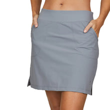 Load image into Gallery viewer, Sofibella 18 in UV Staples Womens Golf Skort - Stone/2X
 - 5