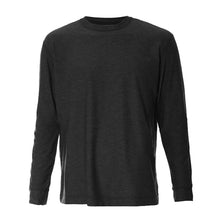 Load image into Gallery viewer, SB Sport Classic Long Sleeve Mens Tennis Shirt - Black/2X
 - 1