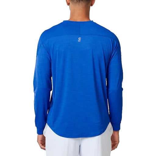 SB Sport V Neck Long Sleeve Mens Tennis Shirt