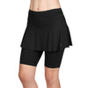 Sofibella Jan Bermuda Womens Tennis Skirt with Biker Shorts