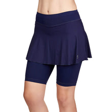 Load image into Gallery viewer, Sofibella Jan Bermuda Womens Tennis Skirt w Shorts - Navy/2X
 - 5